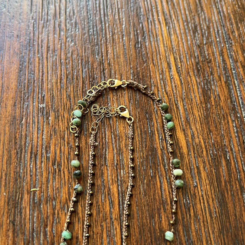 Two Peruvian Corded Necklaces - Picture 8 of 8